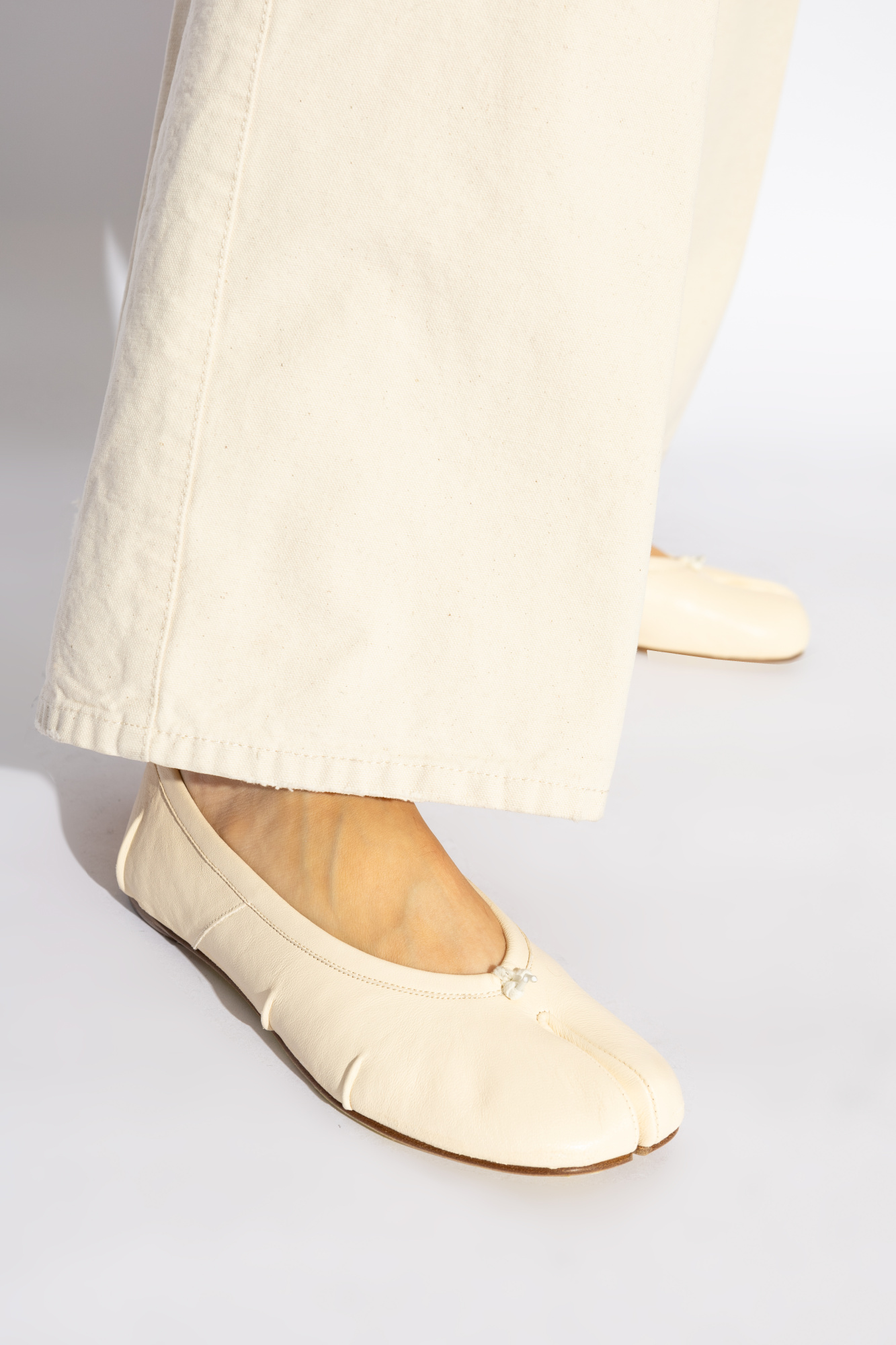 Maison Margiela Black Flat Shoes main image 1
